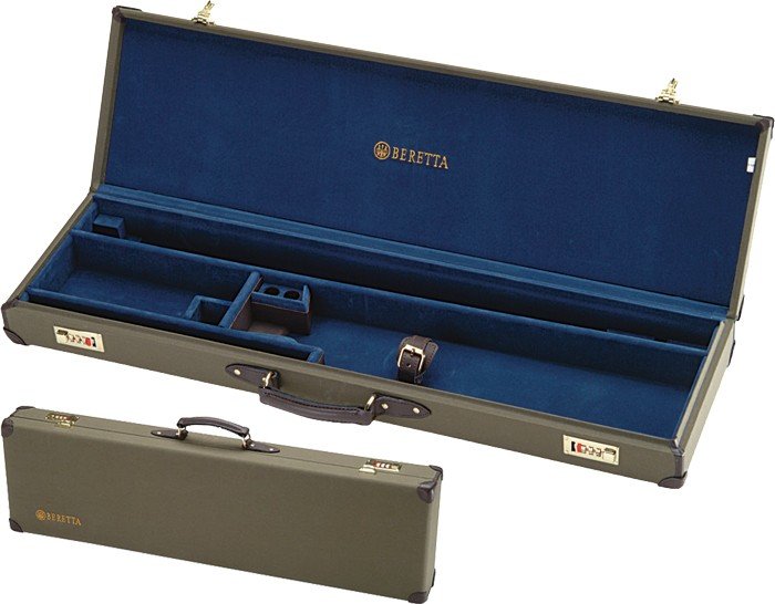 Beretta SVPD204 Luggage Case for O/U Shotguns Canvas/Leather Loden - Beretta