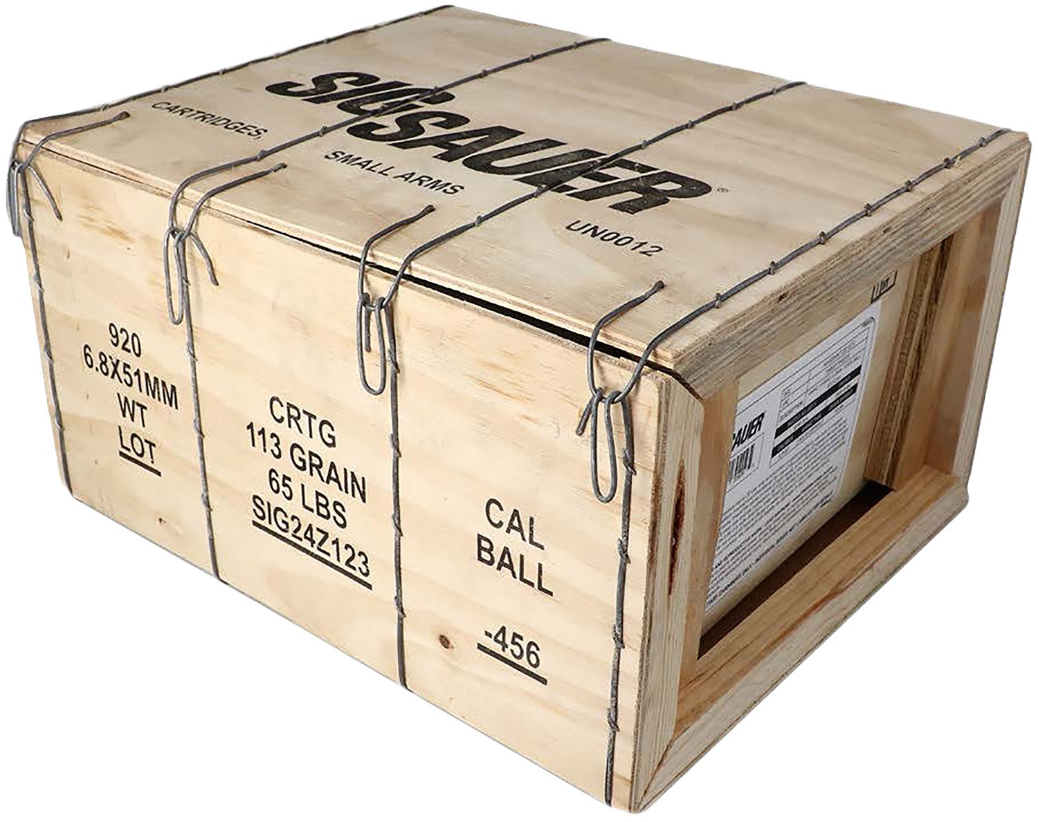 Buy Sig Sauer MH68MM113B920 Hybrid 6.8mm 113gr 920 Rounds Crate online