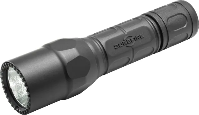 SureFire G2XLE-BK Dual Output 600/15 Lumens Black Tactical Light - 5.2 Inch - SureFire - 15/600 LUMENS