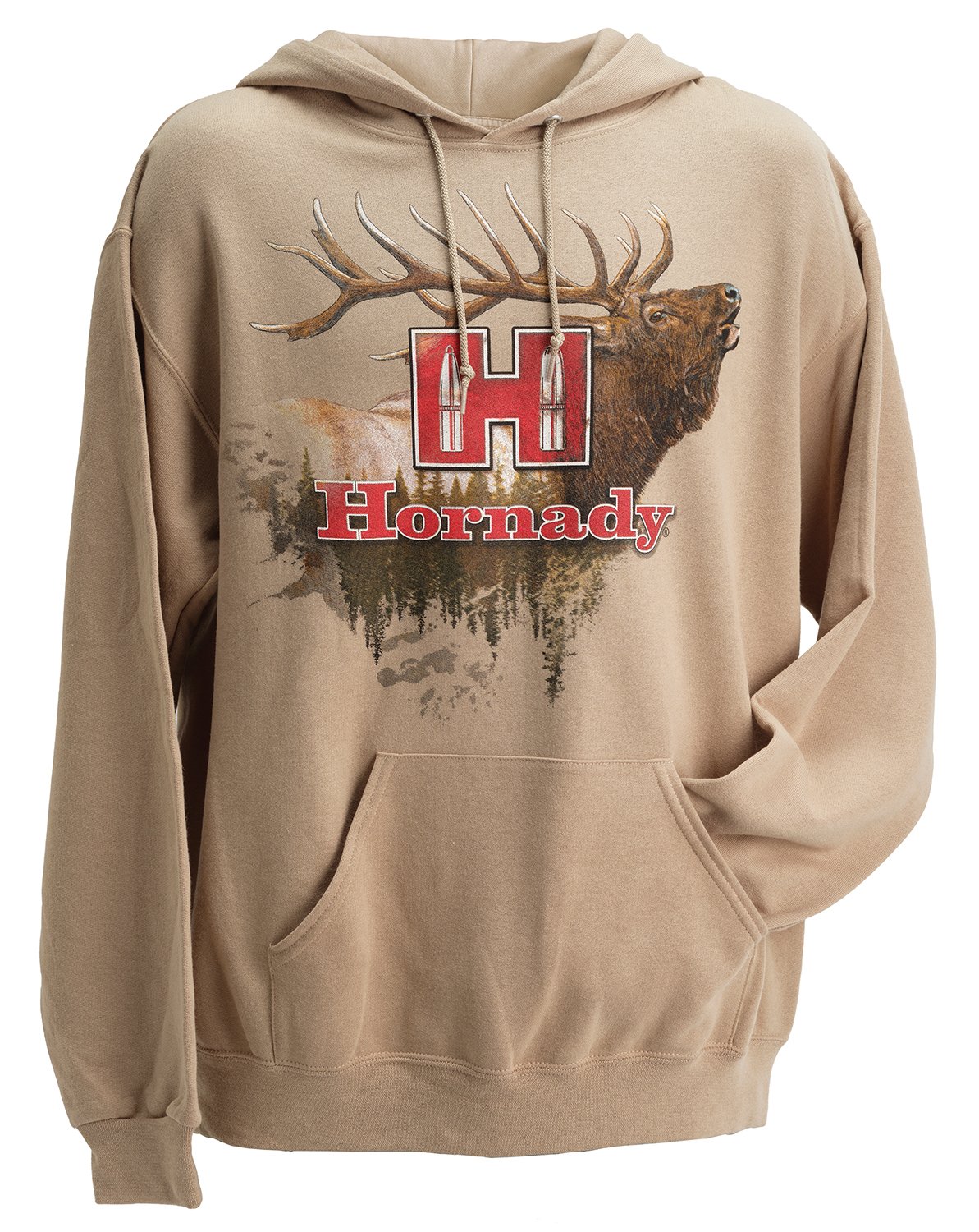 Hornady 99612XL Elk XL Tan/Khaki Hoodie - Hornady