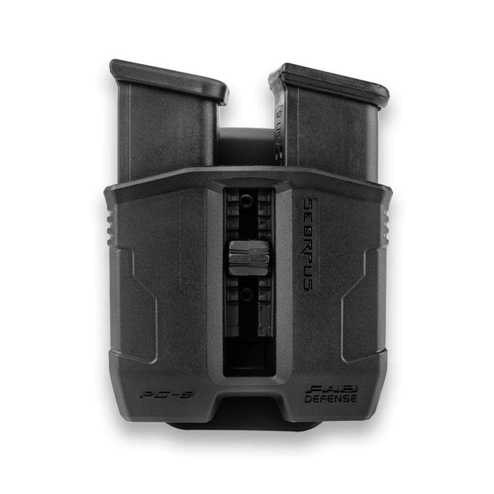 Fab Defense PG Double Magazine Pouch Paddle & Belt Loop - FAB DEFENSE INC.