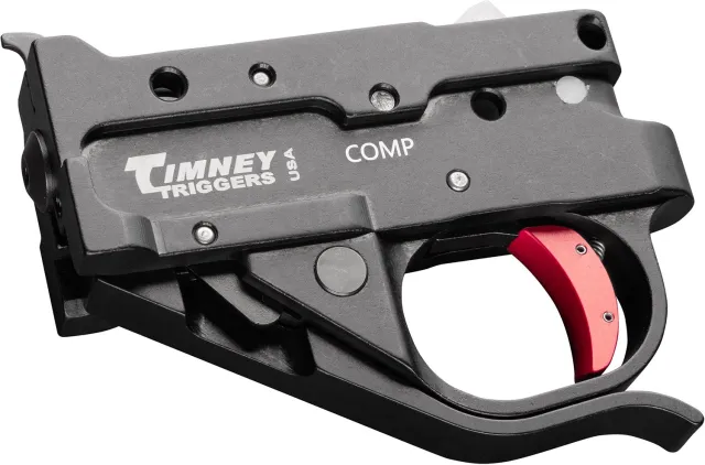 TIMNEY 10222CCOMP Trigger for Ruger 10/22 Compact Black/Red - TIMNEY