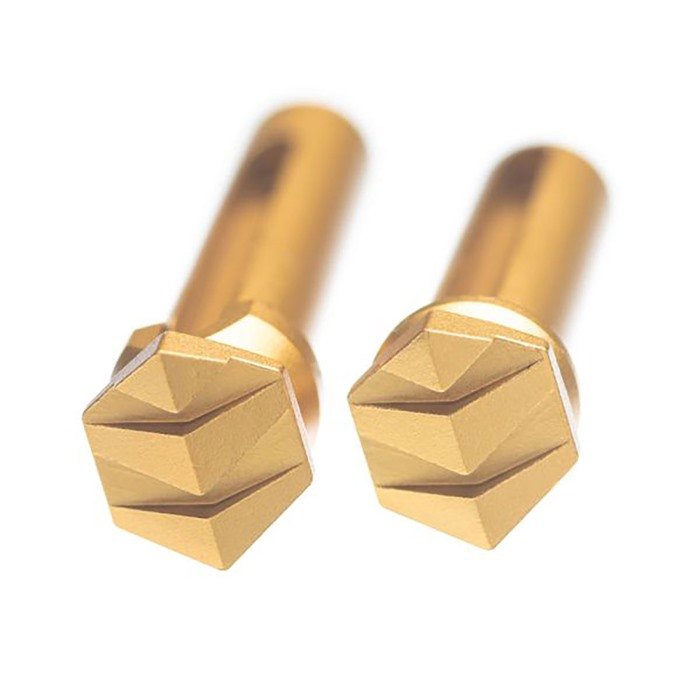 Buy TYRANT CNC AR-15 Enhanced Takedown Pins Gold TD-AR15TP-GOLD online