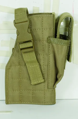 Voodoo Tactical Molle Holster with Attached Magazine Pouch