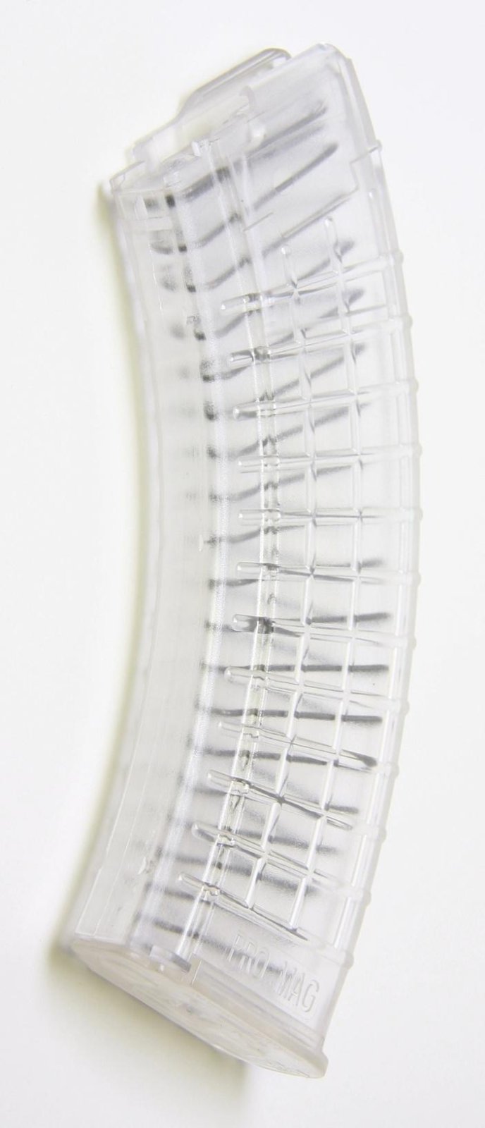 ProMag AK-47 Magazine 7.62x39mm Clear Polymer 30/rd - ProMag Industries - 7.62x39mm