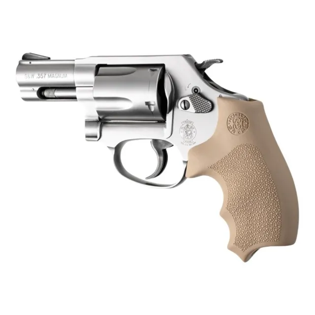 Buy Hogue Overmolded Rubber Bantam Grip Closed Backstrap S&W Round Butt J-Frame Revolvers FDE online