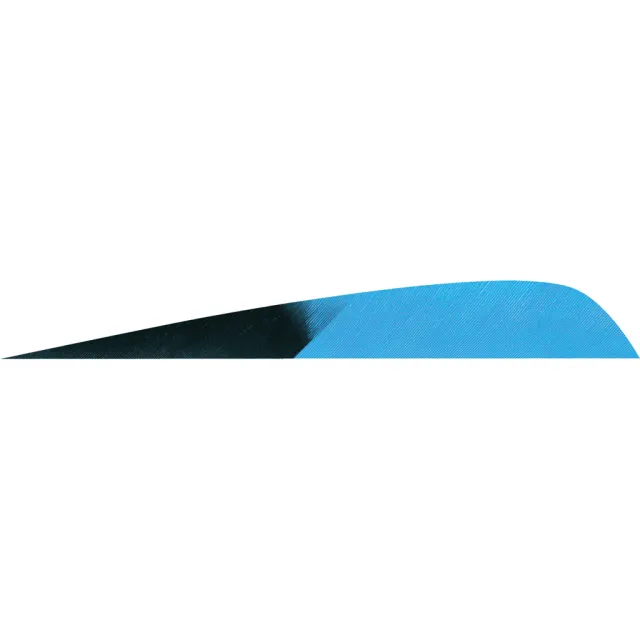 Gateway 400RPKBL-50 Parabolic Feathers Kuru Blue 4" RW 50pk 2.76 Grains - Gateway