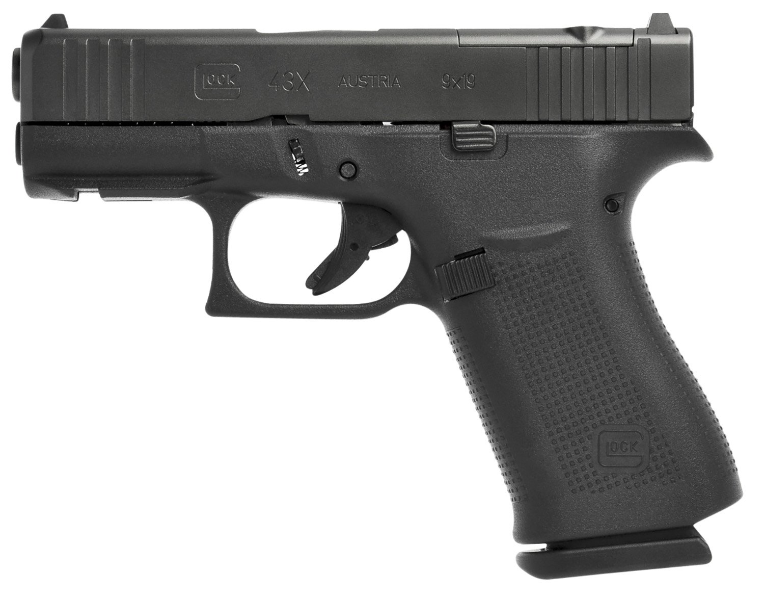 Buy Glock 43X MOS Sub-Compact 9mm Black GMB Barrel online
