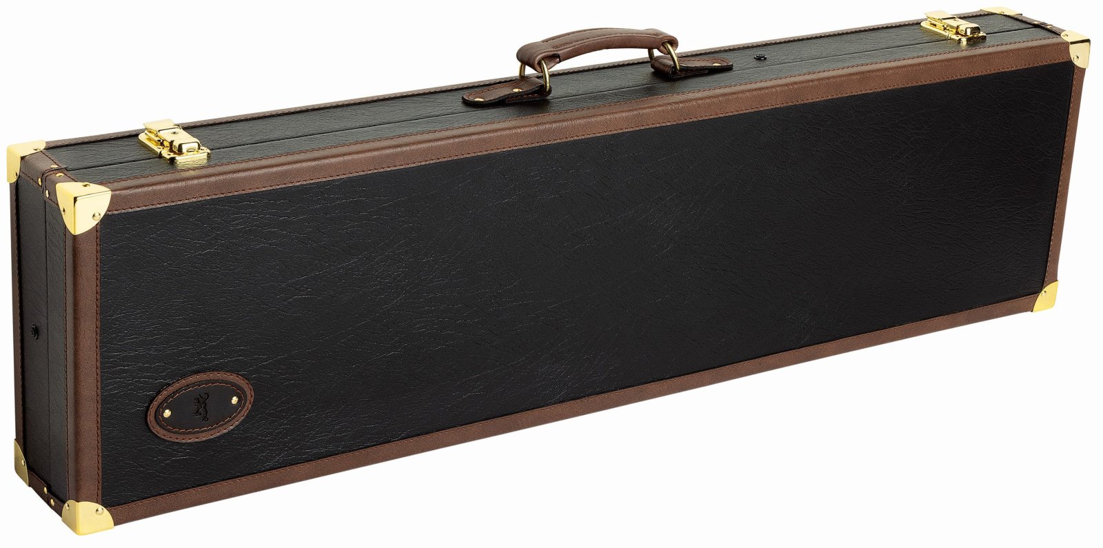 Browning 1428119410 Luggage Case Single Barrel Trap 34" Black/Tan - Browning