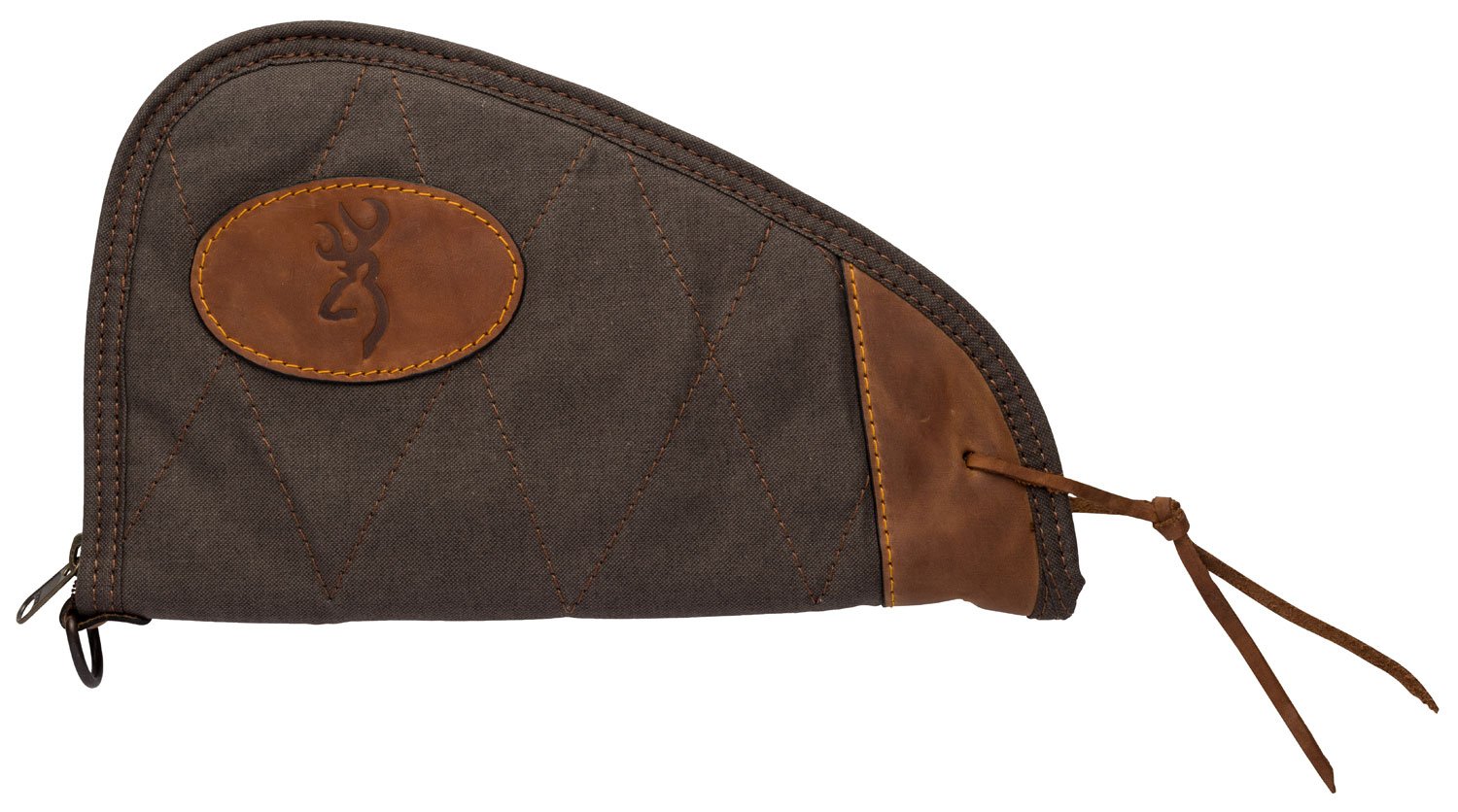 Browning BRN Lona Handgun Case 11 In Flint Brown 1423886911 - Browning
