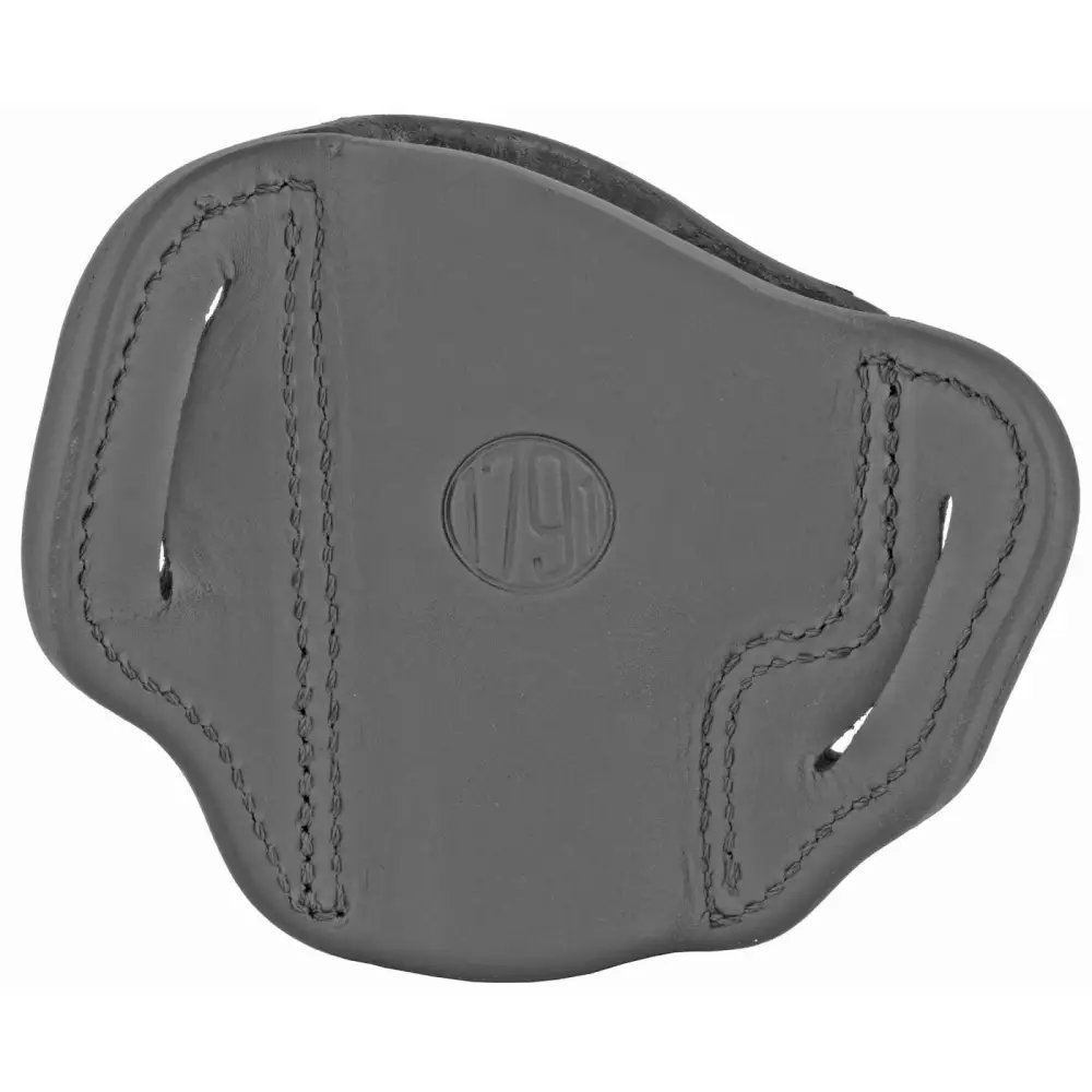 1791 Gunleather BH2.1-SBL-R Belt Holster Stealth Black RH OWB - 1791 Gunleather