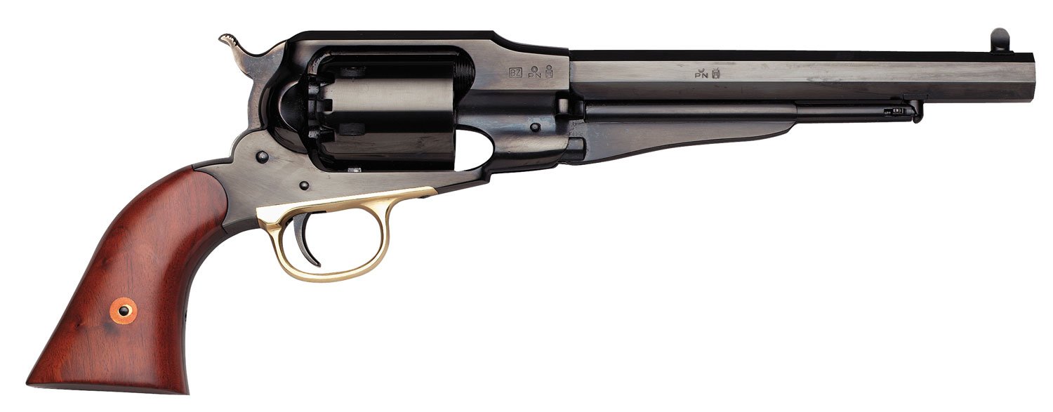 Taylors and Company 1858 Remington 44 Black Powder 8 In 6rd Blued Walnut - TAY - 44 Black Powder