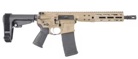 Buy LWRCI ICDIP5CK10SBA3ML 5.56 NATO 10.5" MLOK Pistol SBA3 Brace FDE online