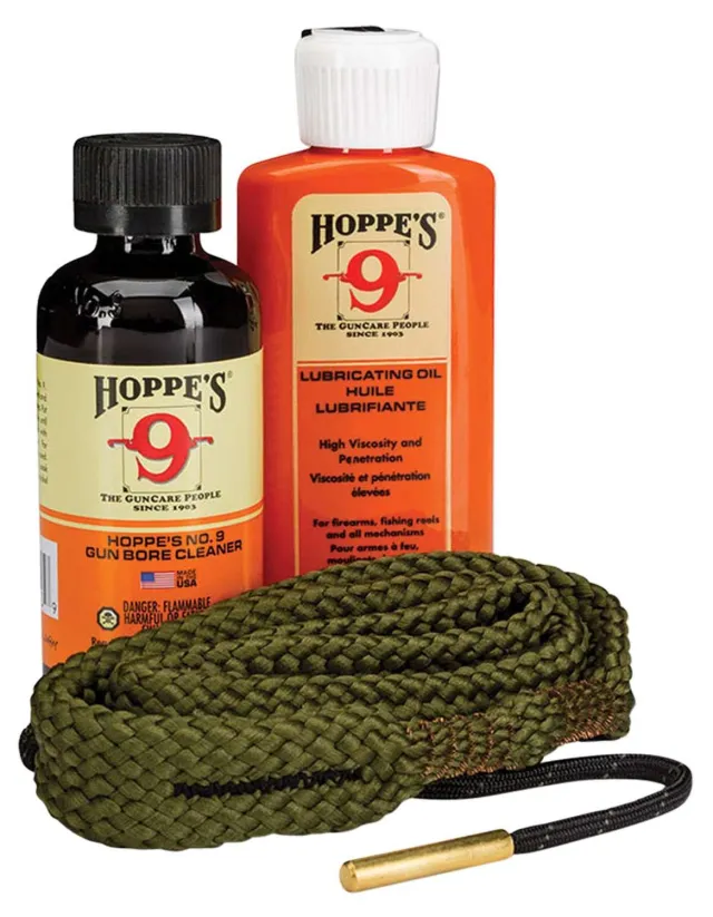 Hoppe's 110556 Cleaning Kit .223 5.56 22LR BoreSnake 3 Steps - Hoppe's - 223/5.56/.22LR