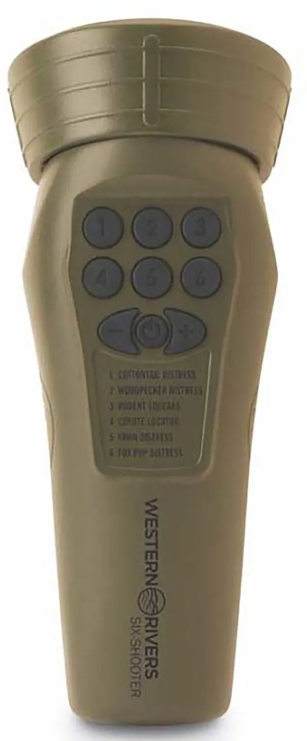 Western Rivers WRC-GC6S Mantis Six Shooter Electronic Call 6 Sounds Brown - WRC