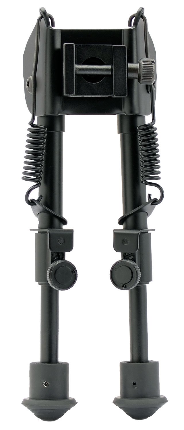 Sme Bpspr Bi-pod W/spring Swivel Rl Attach - Shooting Made Easy