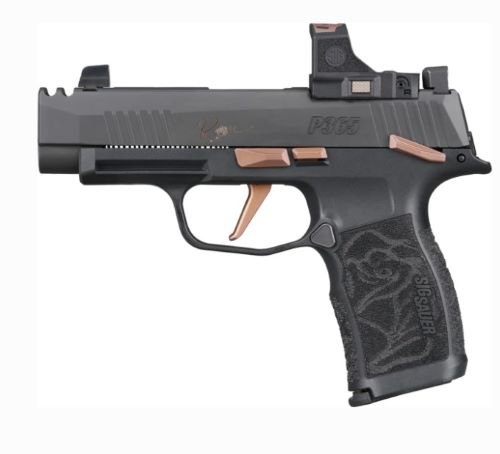 Sig SAUER 365XL-9-ROSE-MS-RS P365 Rose XL Comp 9mm 3.7" Nitron Semi-Auto Pistol - Sig Sauer - 9MM