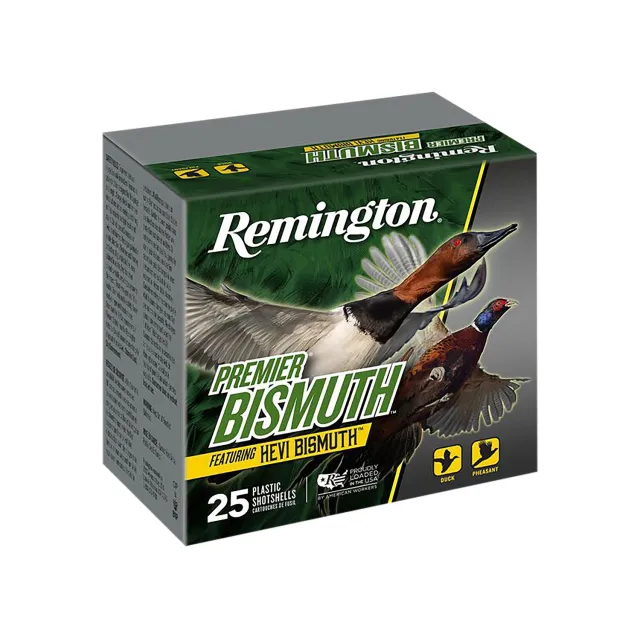 Remington R20501 12 Gauge 3 in #5 Bismuth 1 3/8 oz 1400 fps 25 Rounds