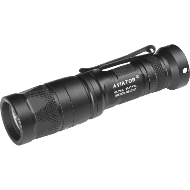 Buy SureFire Aviator AVIATORRD Flashlight 250 Lumens White/Red LED Black 4.18" online