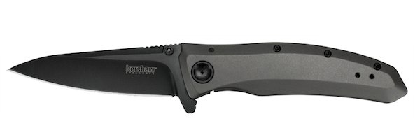 Kershaw 2200 GRID Folding Knife, 4Cr14, 3.7" Drop Point, SpeedSafe - Kershaw