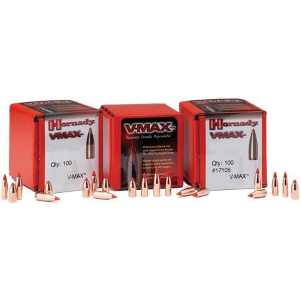 Hornady V-MAX .20 Caliber 40 Grain Polymer Tip Bullets - Hornady - 20 Caliber