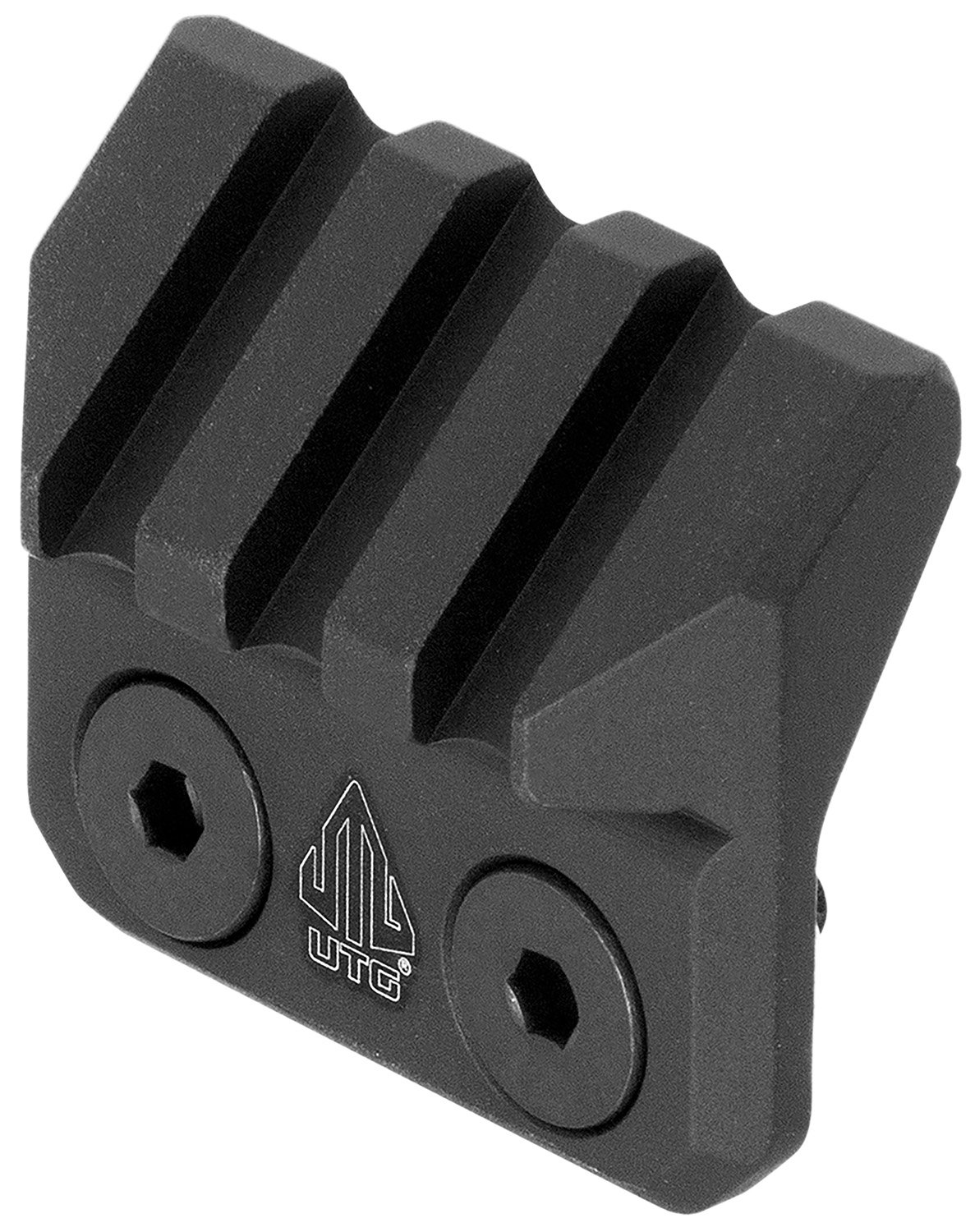 UTG MTMP45 Angled Picatinny Mount Matte Black Aluminum M-LOK - UTG