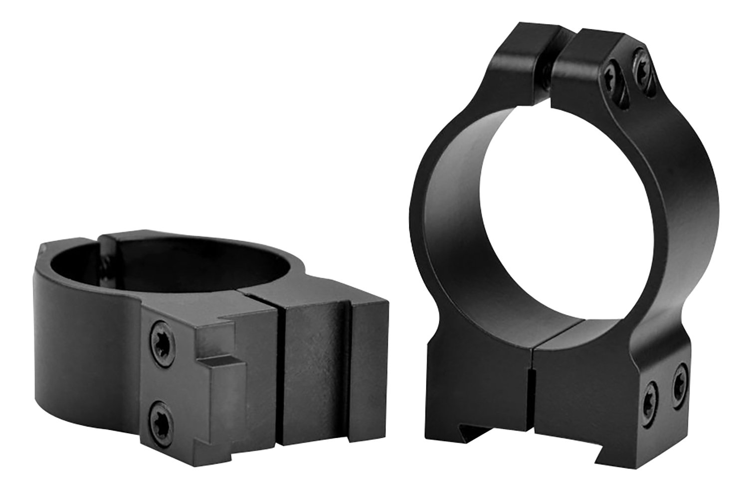 Warne 14BM CZ 550 Maxima Matte Black 30mm Medium Scope Rings - Warne - 30MM