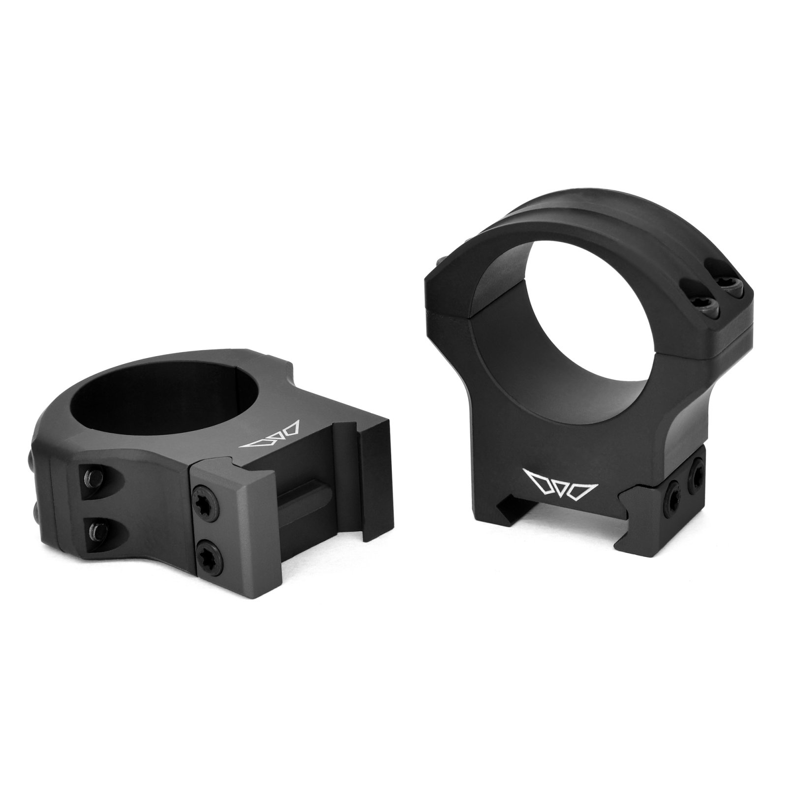 Warne HyperLite 30mm High Matte Alloy Rings - Precision Mounting Solution - Warne - 30MM