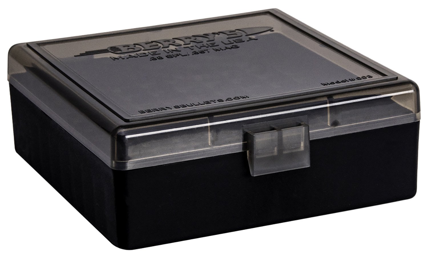 Berry's Ammo Box #003 - .38/.357 cal 100/rd Smoke/Black - Berry's Mfg