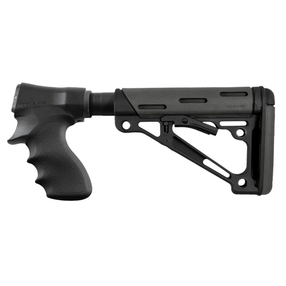 Hogue Shotgun Buttstock Adapter Kit with Buttstock for Remington 870 Black - Hogue