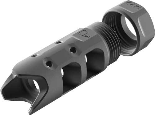 Audere QS0011 Quarter Stroke Muzzle Brake .30 Cal 5/8"-24 Black - Audere - 30 cal