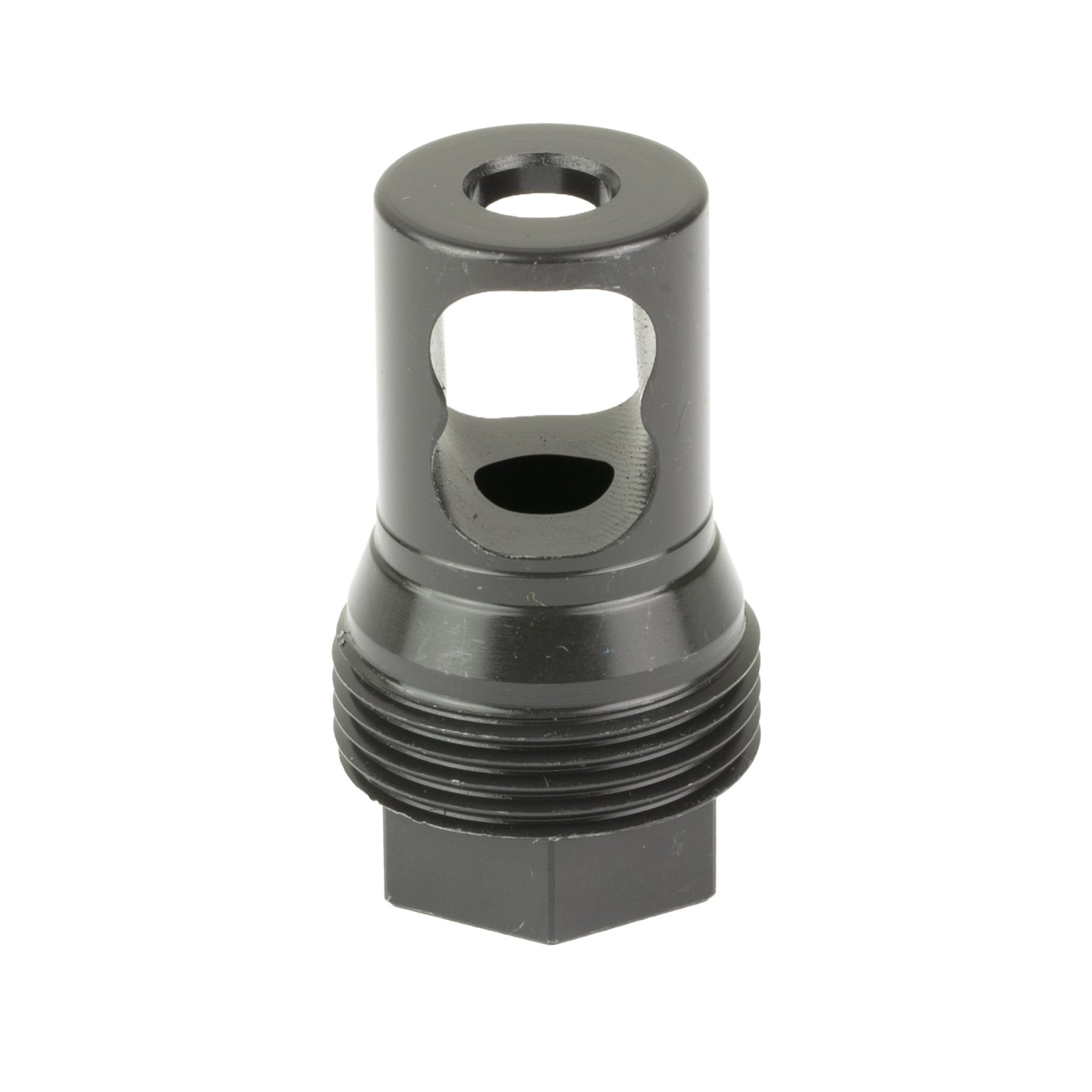 KGM Suppressors A-TMB-S-1 R50T Muzzle Brake Black Nitride 1/2"x28 Steel - KGM - R50T
