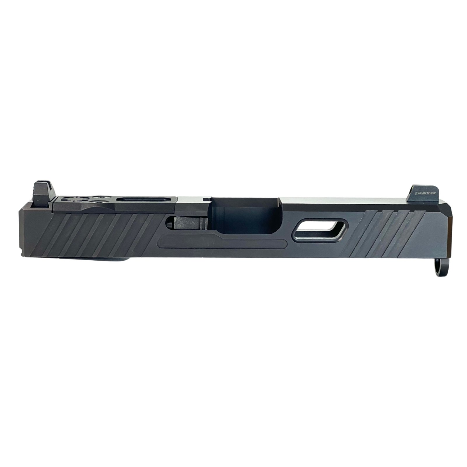 Shadow Systems Gen 3 Slide Assembly: Multi-Optic, Angled Serrations, Matte Nitride Finish - Shadow Systems - 9MM