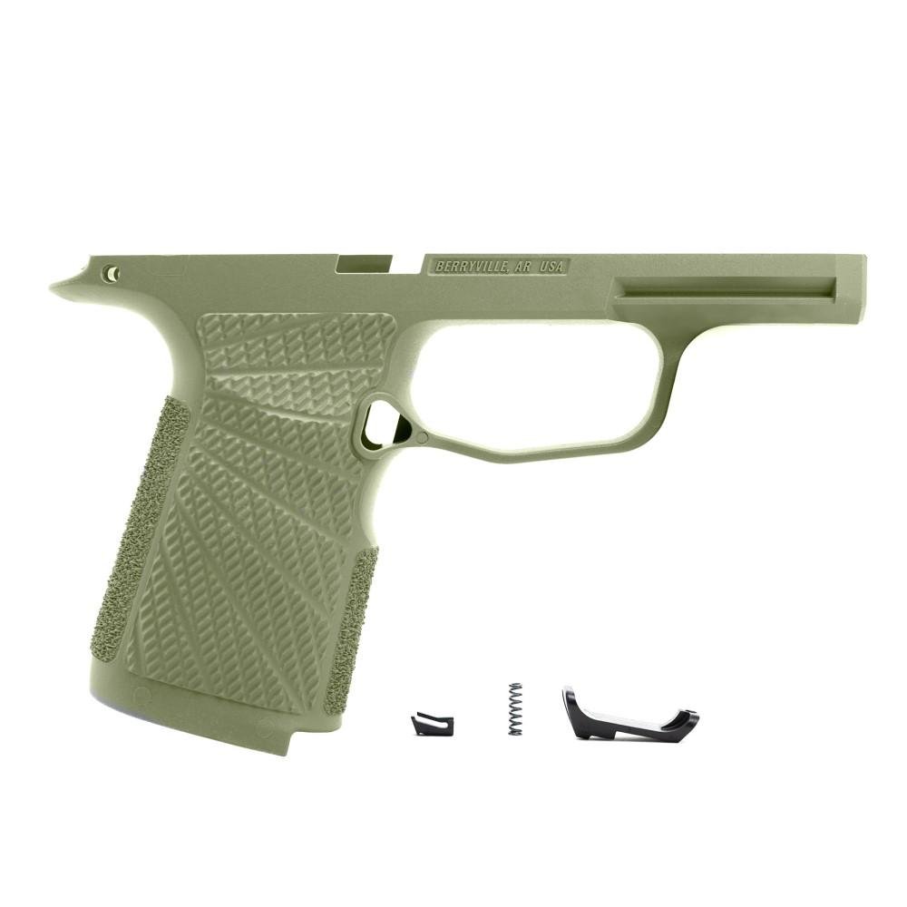 Wilson Combat 365XL-SGN Grip Module P365 XL No Manual Safety Green - Wilson Combat