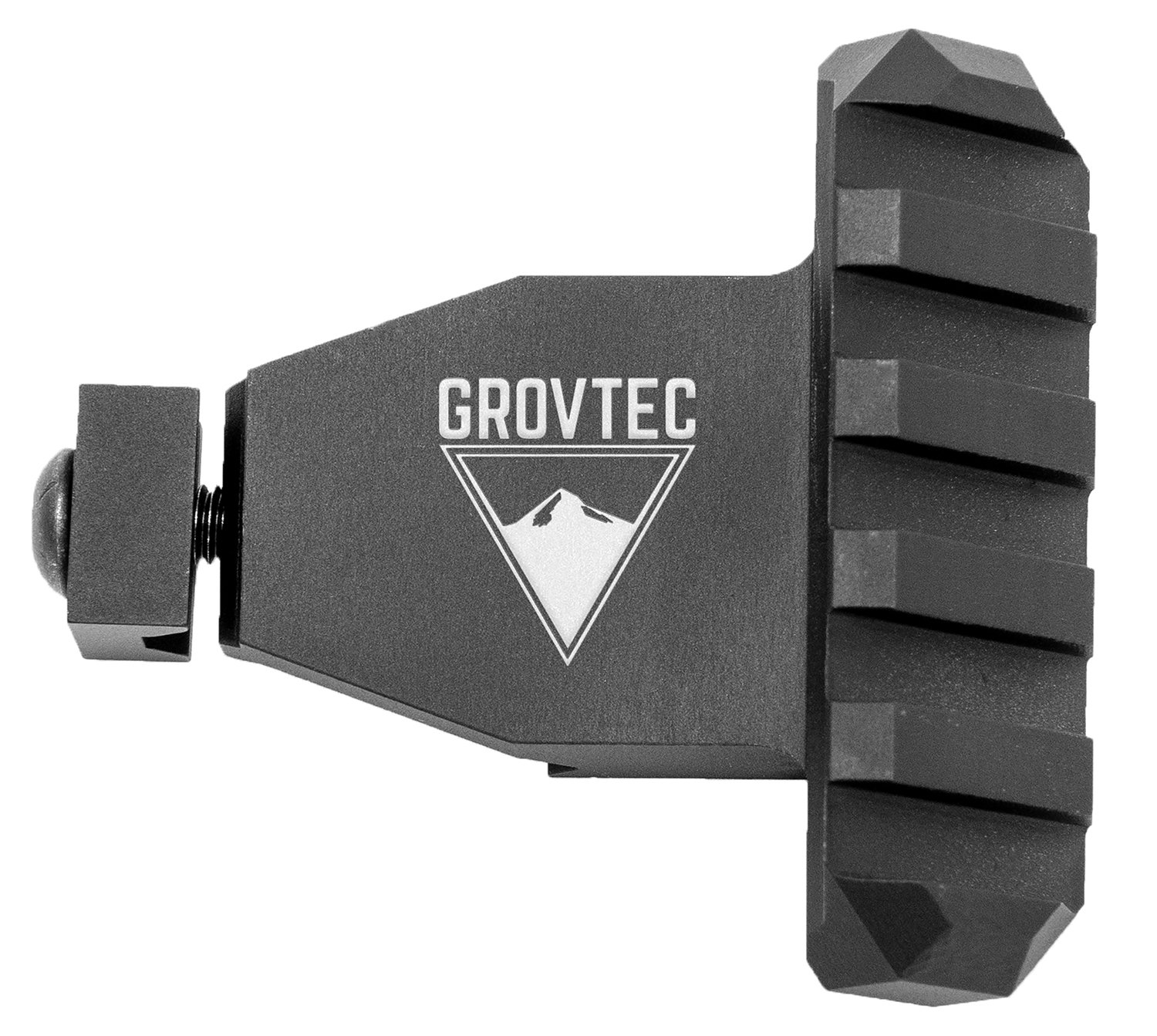 GrovTec US GTSW321: 45° Picatinny Angled Rail, Black - Grovtec