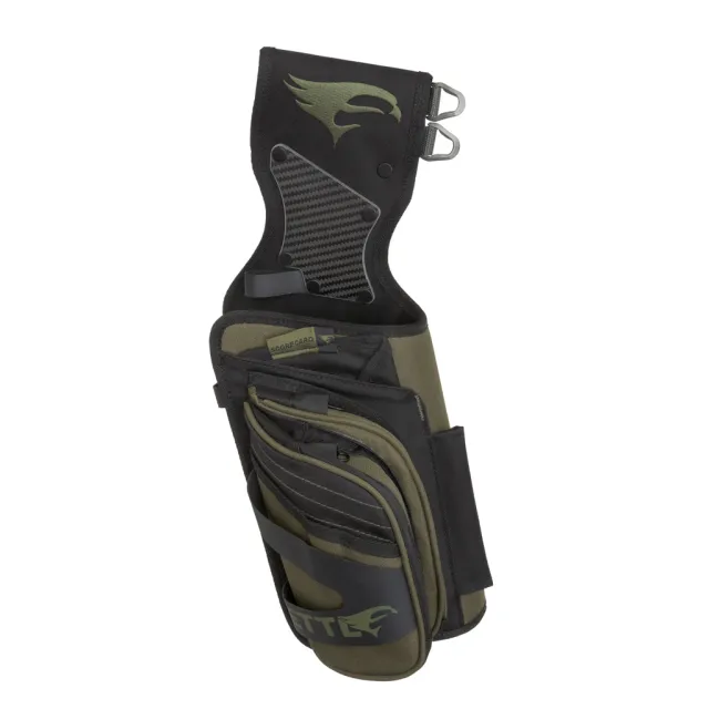 Buy Elevation Mettle Field Quiver 811314029331 Ambush Green/Black RH 3-Stage Arrow Bay online