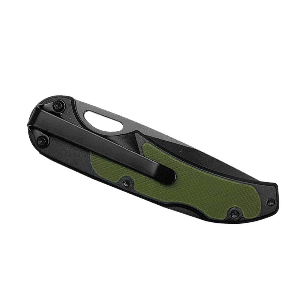 Buy ABKT Elite Mark II Lockback Folding Knife 2-1/2 Drop Point Blade Green online