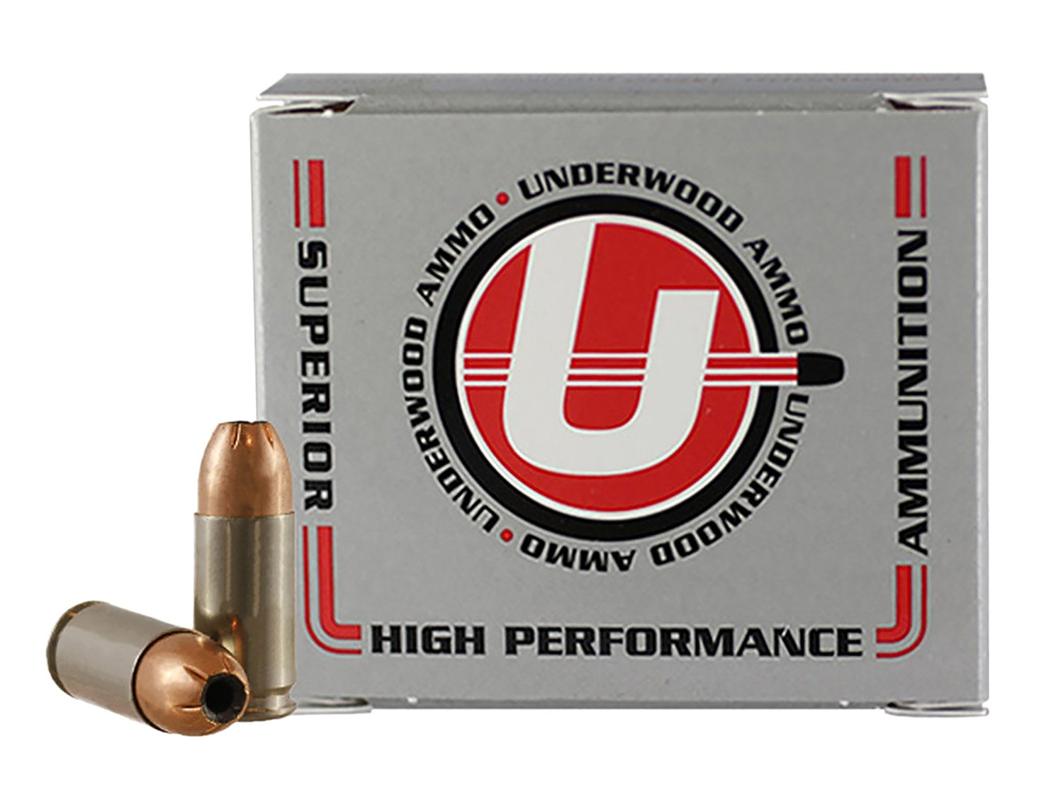 Buy Underwood 139 9mm+P 147gr JHP Nickel-Plated Brass 20 Rounds online