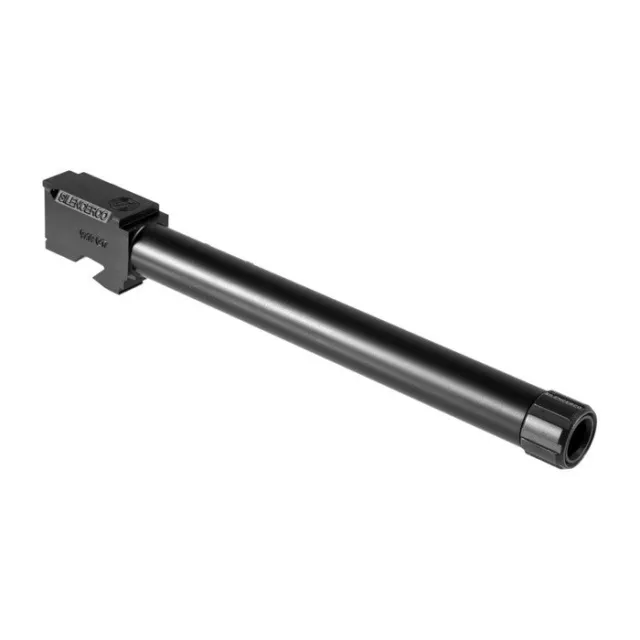 SilencerCo AC861 9mm Luger 6.50 In Threaded Barrel Black - SilencerCo - 9mm Luger