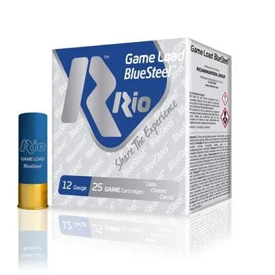 Rio RBSSM402 Royal BlueSteel 12ga 3.5" 1 3/8oz #2 1550fps 25/Box - Rio Ammunition - 12 Gauge
