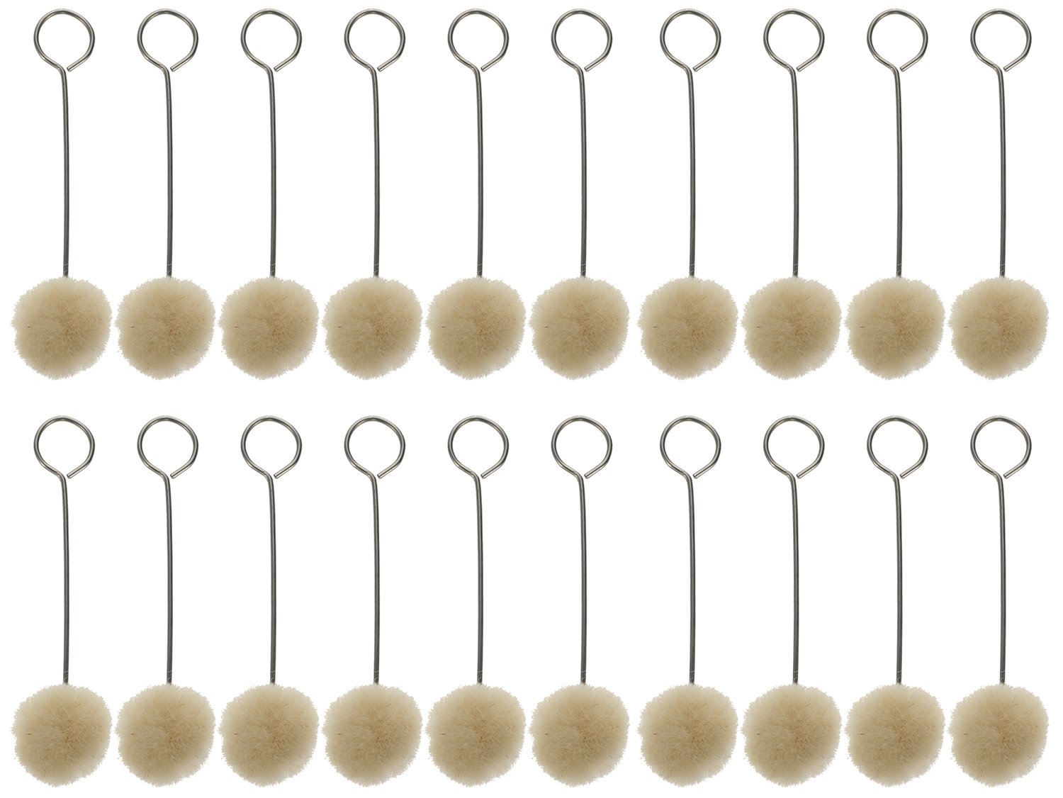 Birchwood Casey 41110 Swauber Applicators 0.75" X 3.5" 20 Per Pkg - Birchwood Casey - 0.75" X 3.5"
