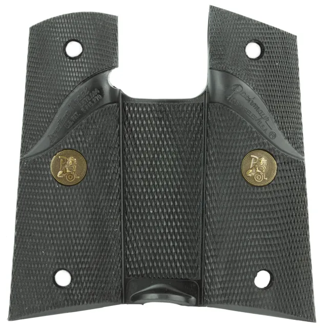 Pachmayr Signature Grip Wraparound Checkered Black Rubber for Colt MK IV Series 80 Delta Elite