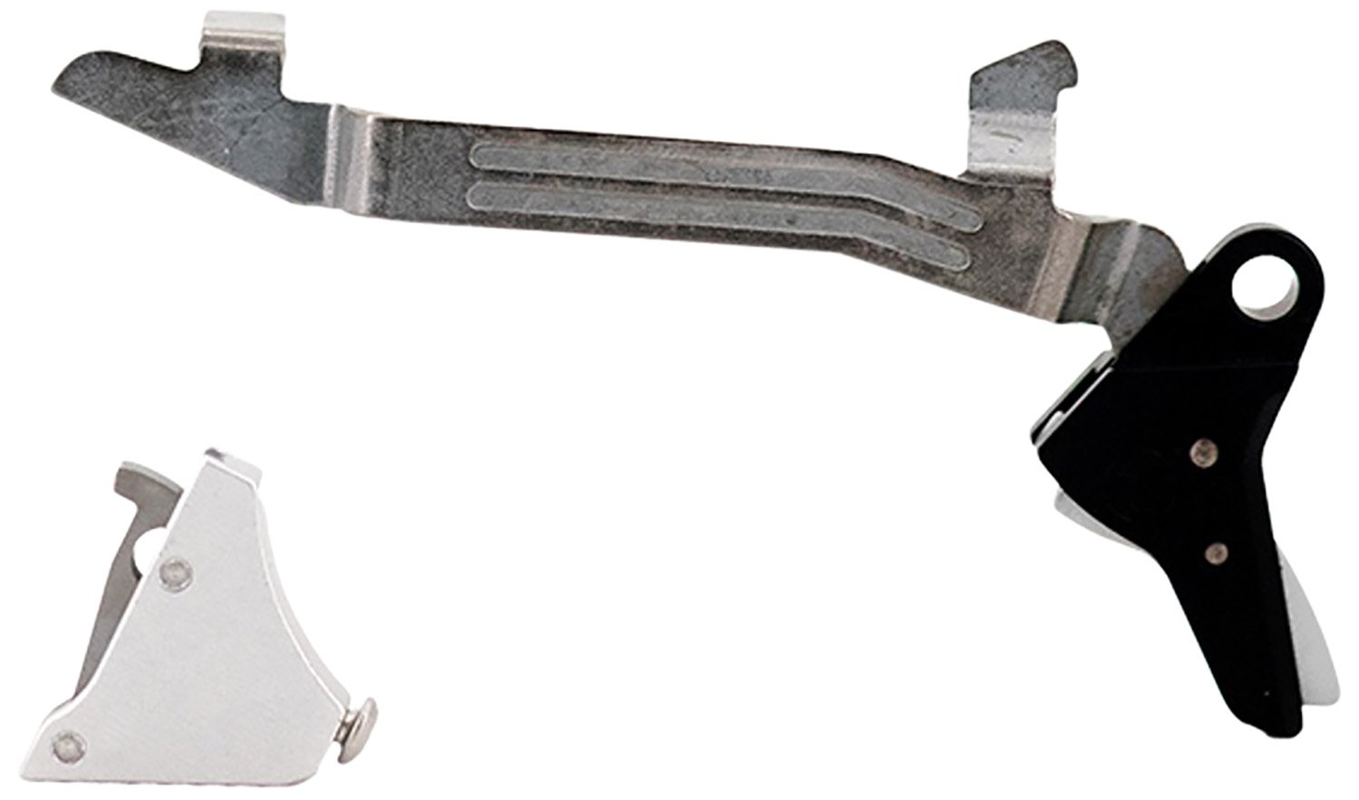 Timney Triggers ALPHAGLOCK5 Silver Straight Trigger for Glock Gen5/44 - Timney Triggers
