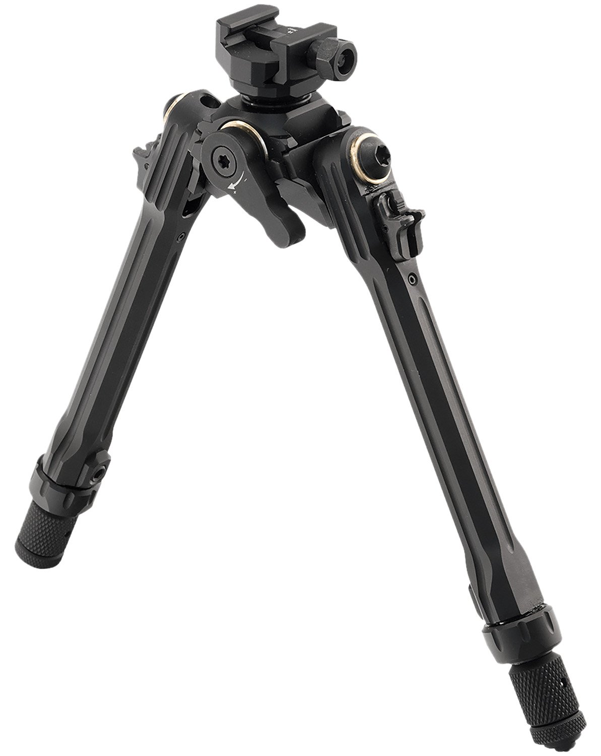 Buy UTG TLUBP01 Bipod 8.5-11 In Black Anodized Aluminum Steel Picatinny online