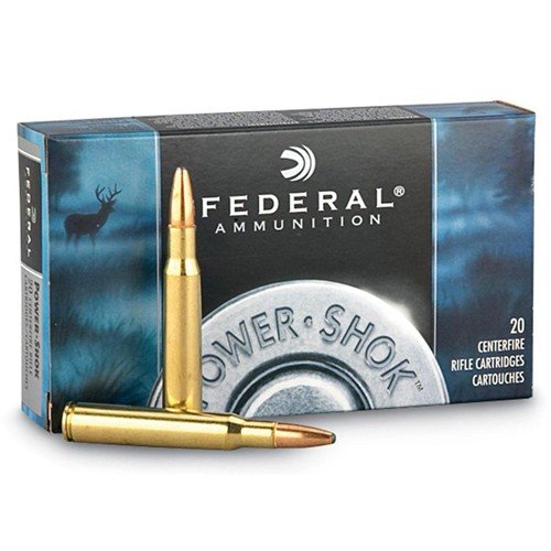 Federal Premium Power-Shok .243 Win 85gr Copper Hollow Point 20 Rounds" - Federal Premium Ammunition - 243 Win