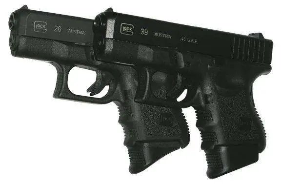 Pearce PG39 Grip Extension for Glock 26 27 33 39 9mm 40SW 45GAP - Pearce Grip - 2RD