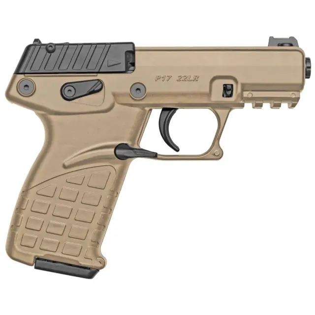 Kel-Tec P17 22 Long Rifle 3.80 In Barrel 16 Rounds P17BTAN - Kel-Tec - 22 LR