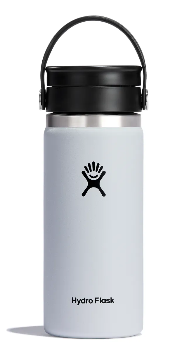 Hydro Flask Wide Mouth Stainless Insulated Bottle Flex Sip Lid