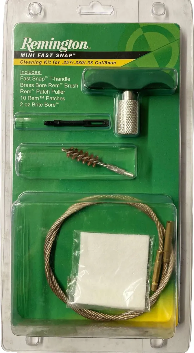 Remington RAL Mini FST Snap Clean Kit 9mm/.38 Cal - REMINGTON
