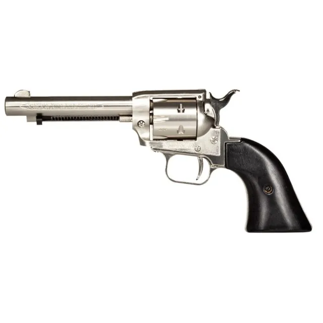 Buy Heritage RR22NI4BW .22LR Revolver 4.75" 6rd Black Laminate Nickel Finish online
